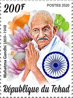 Tchad 2019 Gandhi 150th Aniv 1v Stamp MNH -