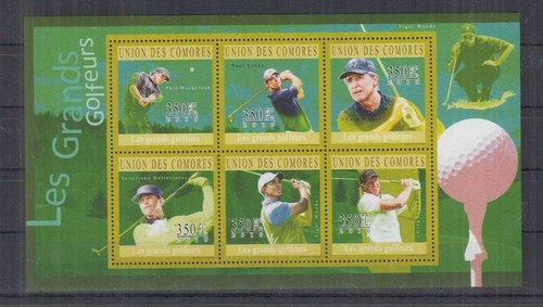 Comoros 2010 Golf M/S MNH