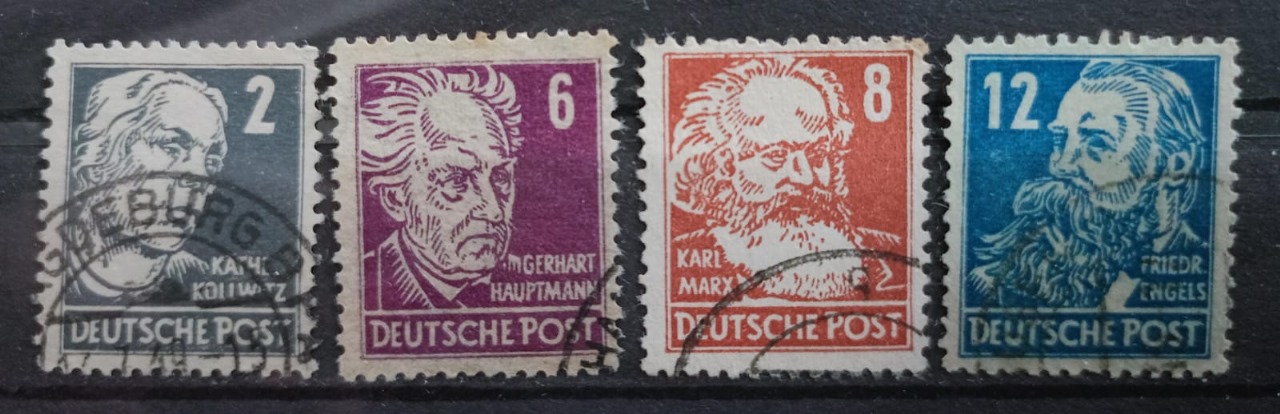 Germany 1953 Stamps 4V Used Set