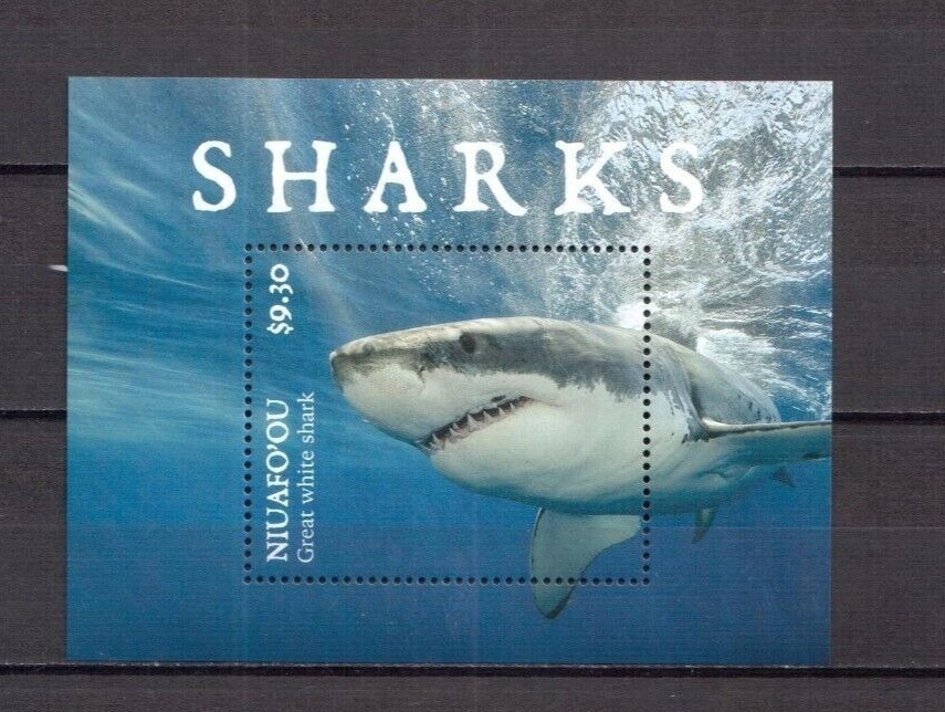 Niuafoou 2019 Marine Life sharks M/S MNH