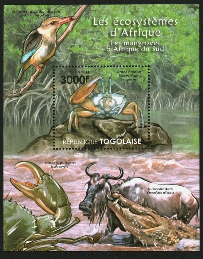 Togo 2011 African Ecosystems South Africa M/S MNH