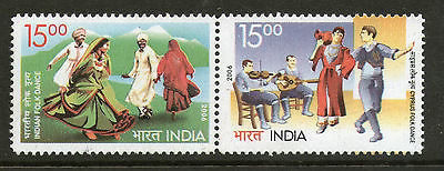 India 2006 Indo-Cyprus Joint Issue Setenant MNH