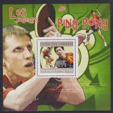 Comoros 2010 Ping Pong M/S MNH