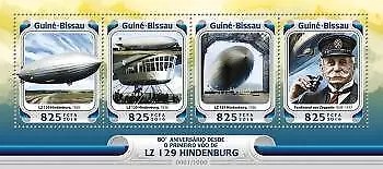 Guinea Bissau 2016 Zeppelin M/S MNH